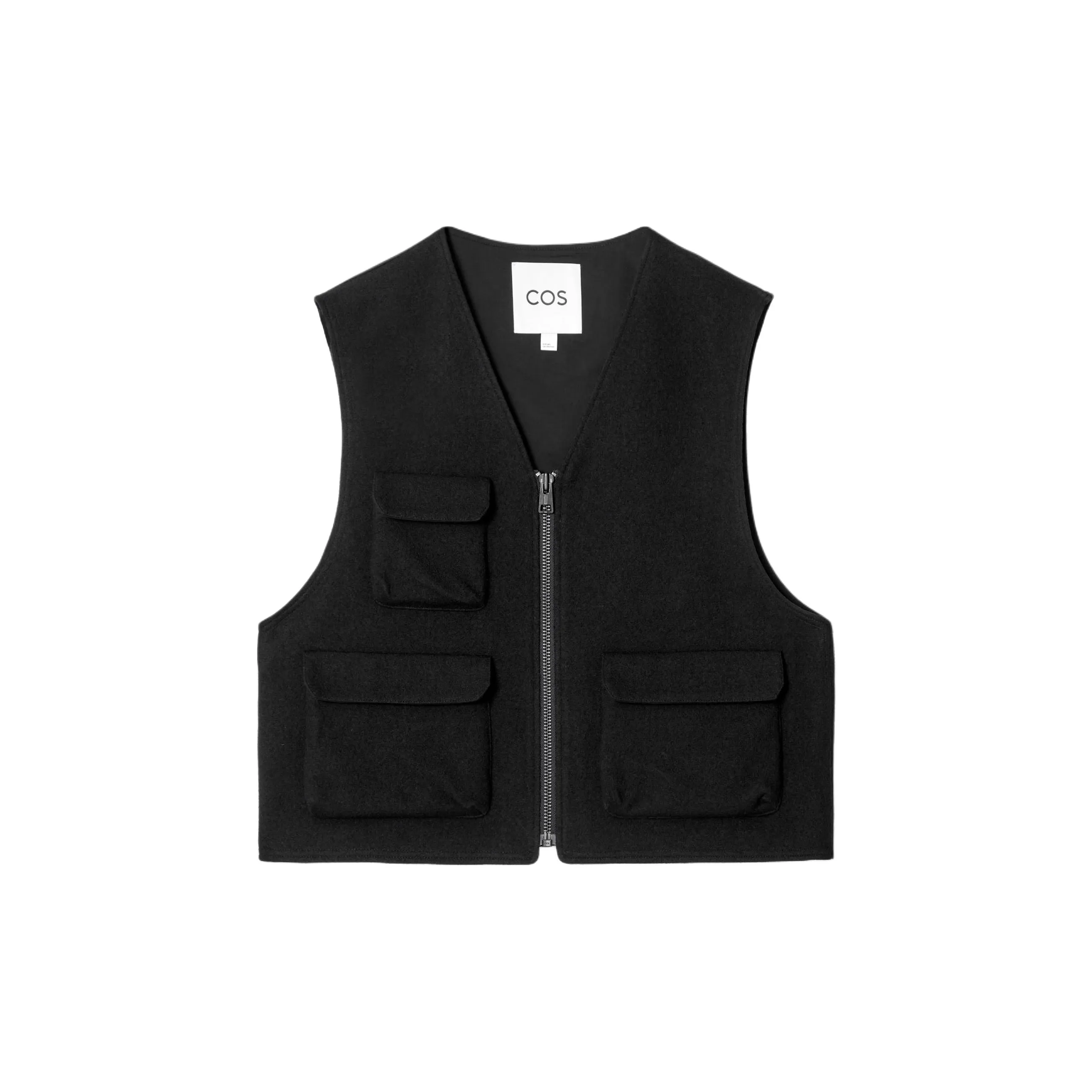 COS Черные Мужские Жилеты
