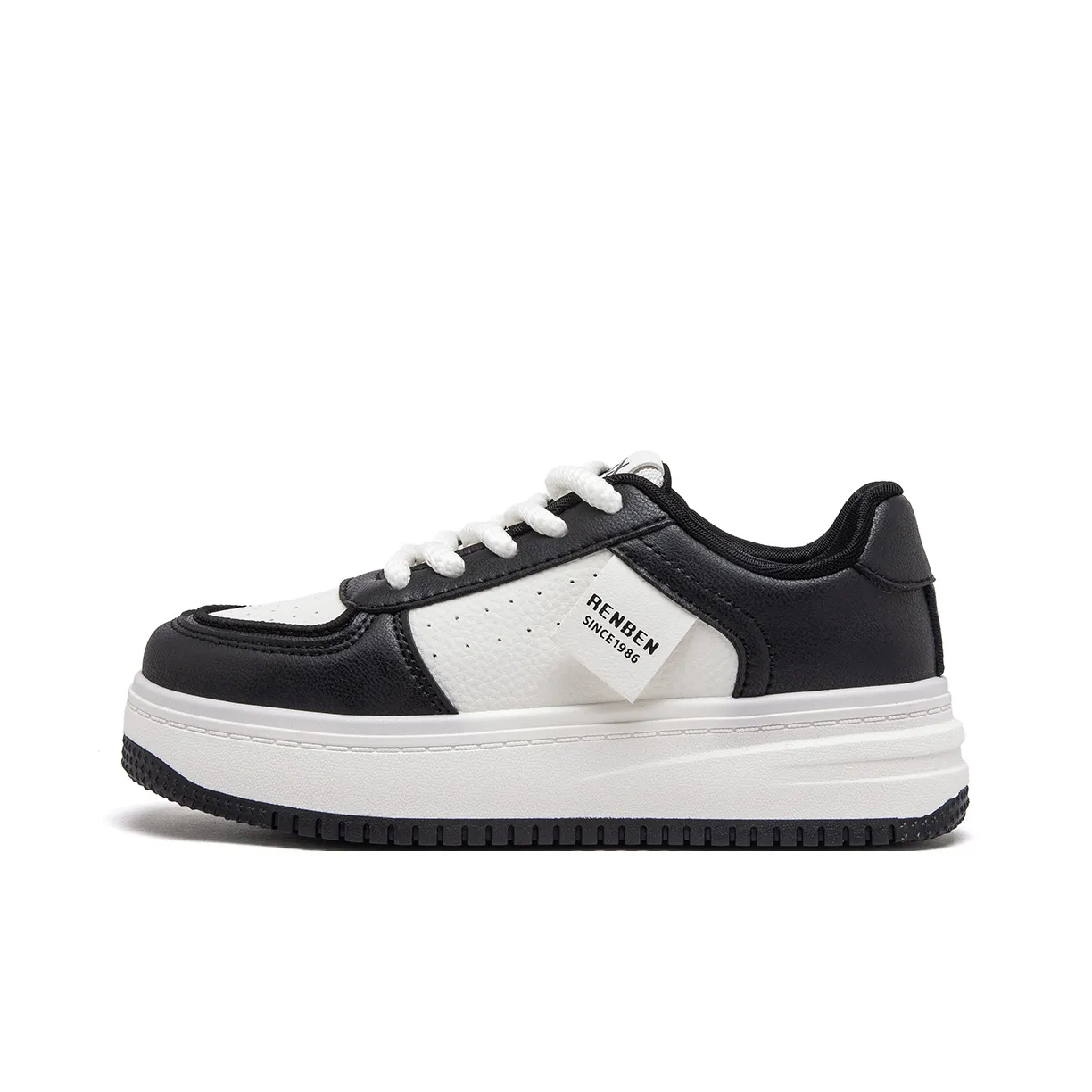 Humanism 1986 Pink Women's White Sneakers Versatile Platform Casual Shoes Best Selling Sports Skateboard Shoes
