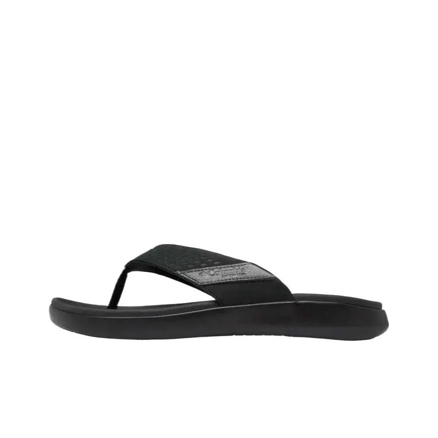 Columbia Slip Resistant Flip Flops Men's Black