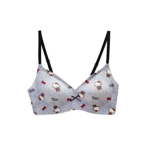 GUKOO Hello Kitty Вересковый серый Женские Бюстгальтеры