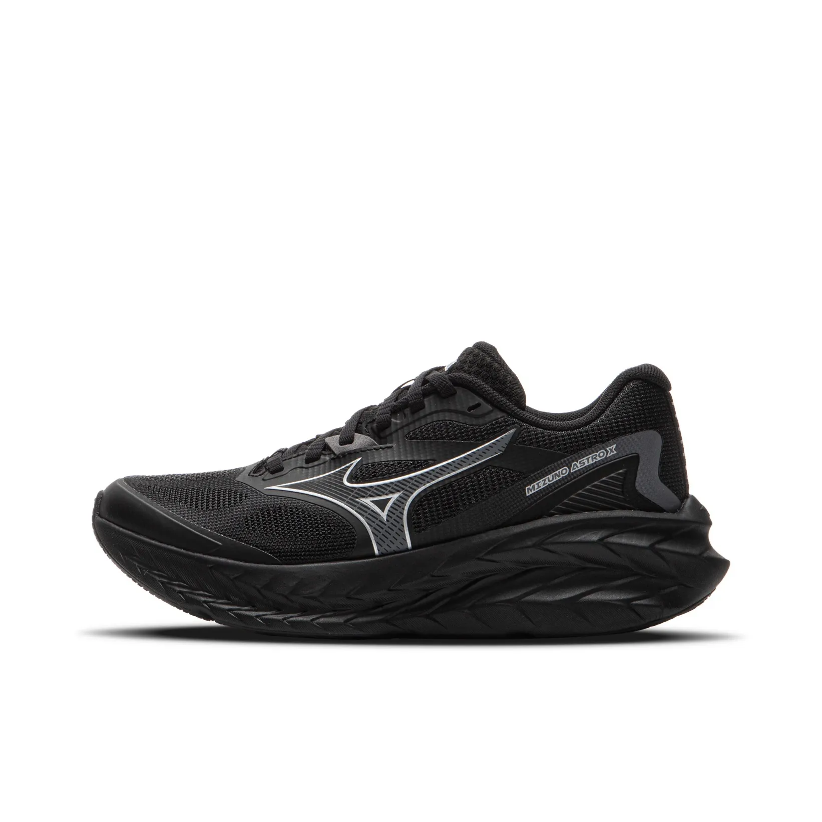 Mizuno ASTRO X Low Топ Беговые кроссовки Унисекс Черный Серый