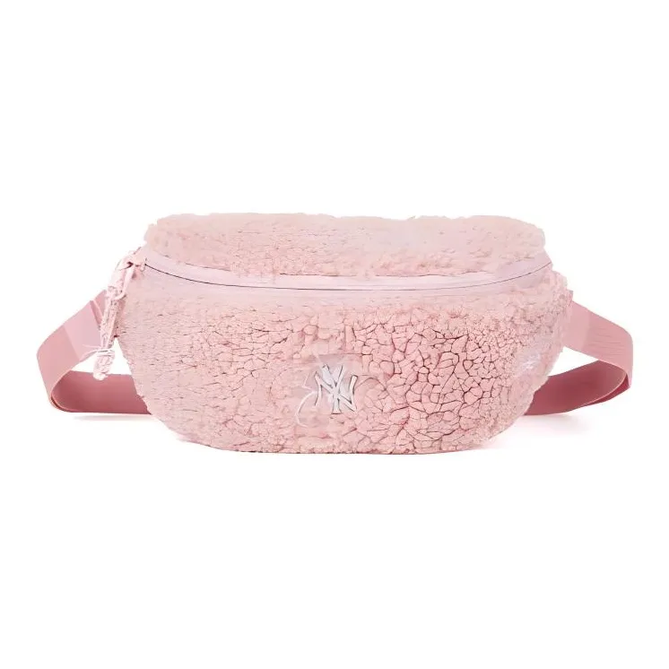 New Era × MLB Коллаборация Шерсть Одно плечо Через плечо Бананка Средний Унисекс Розовый