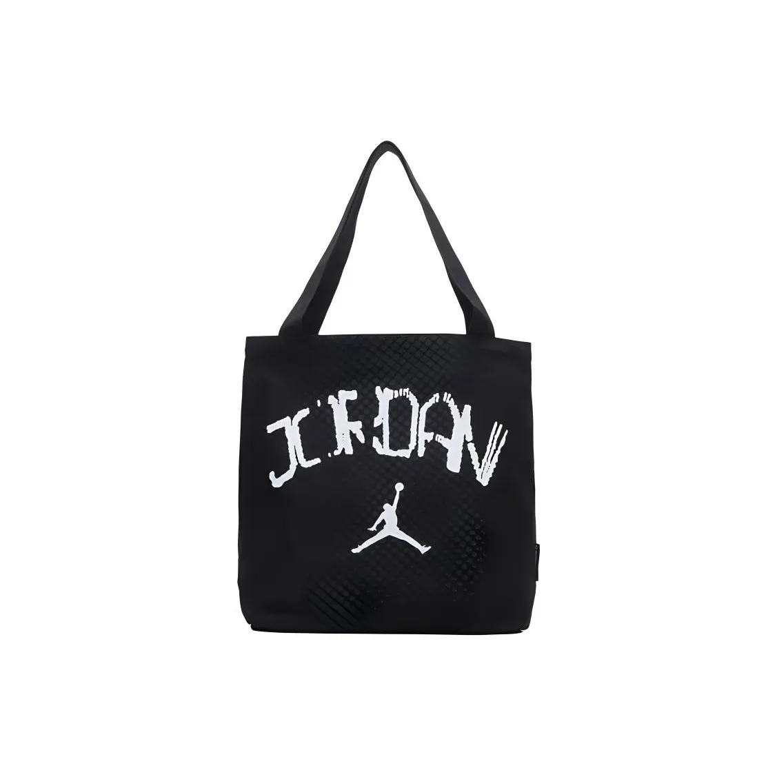 Джордан Хлопок Тоут Сумка Сумка для покупок Сумка на плечо Средняя Унисекс Черная