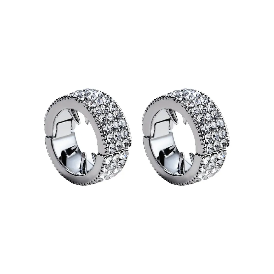 Left Europe Сплав Стразы Заколка для волос Женская