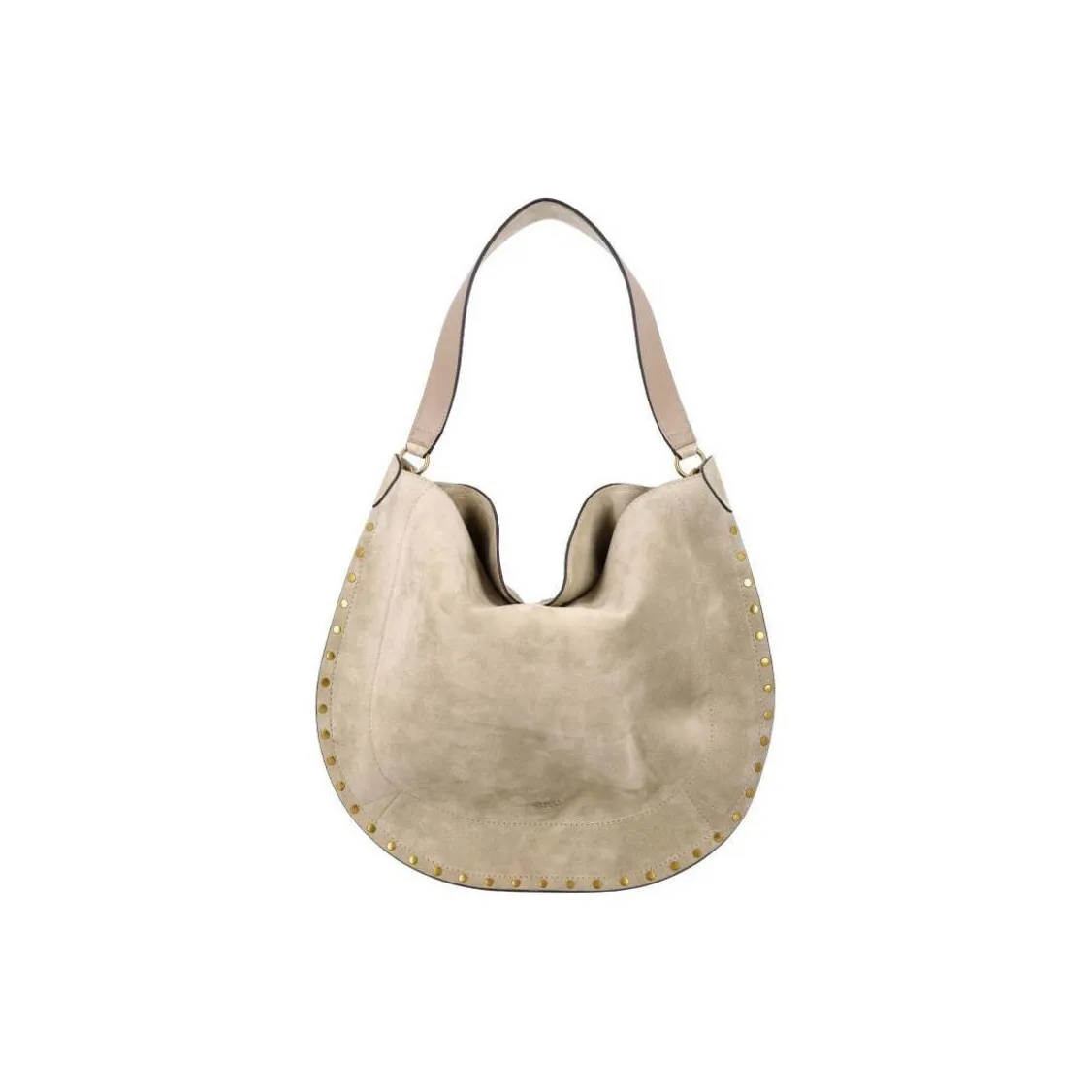 ISABEL MARANT ETOILE Suede Hobo Bag, Handbag Women's Light Umber