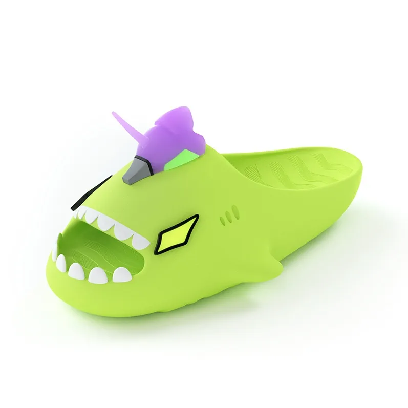 HelloSlippers Sharkicks Меха Слипоны Унисекс