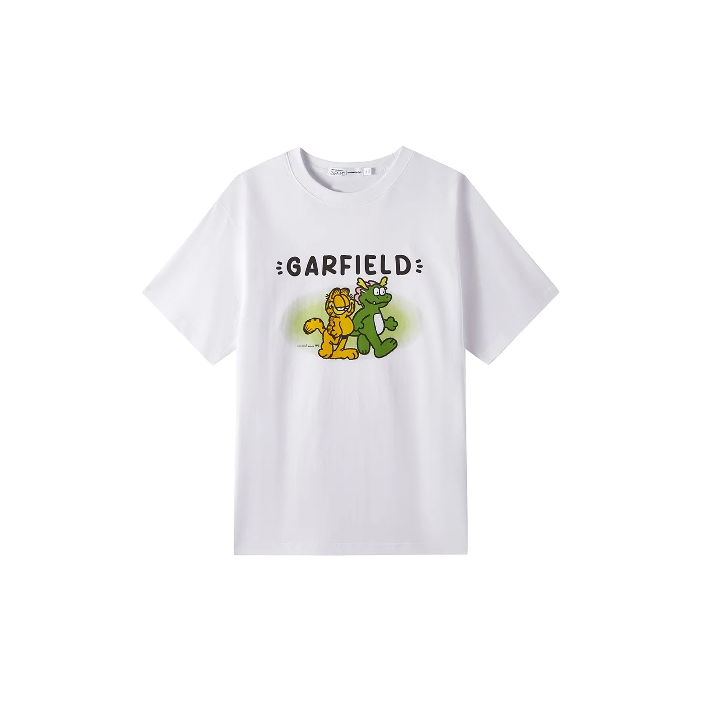 FUN X Garfield SS24 T-Shirt Унисекс Белый