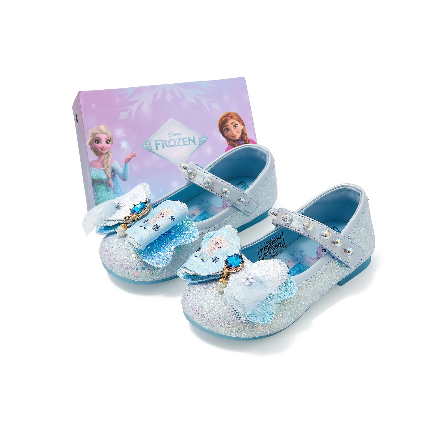 DISNEY FROZEN Серия Противоскользящая Анти-КИК Амортизация Устойчивая к износу Низкий Топ Детская кожаная обувь для малышей