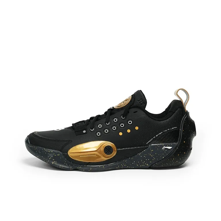 LiNing Full City 13 Cushioning Anti-Slip And Wear-Resistant Low-Top Basketball Shoes Men's Black