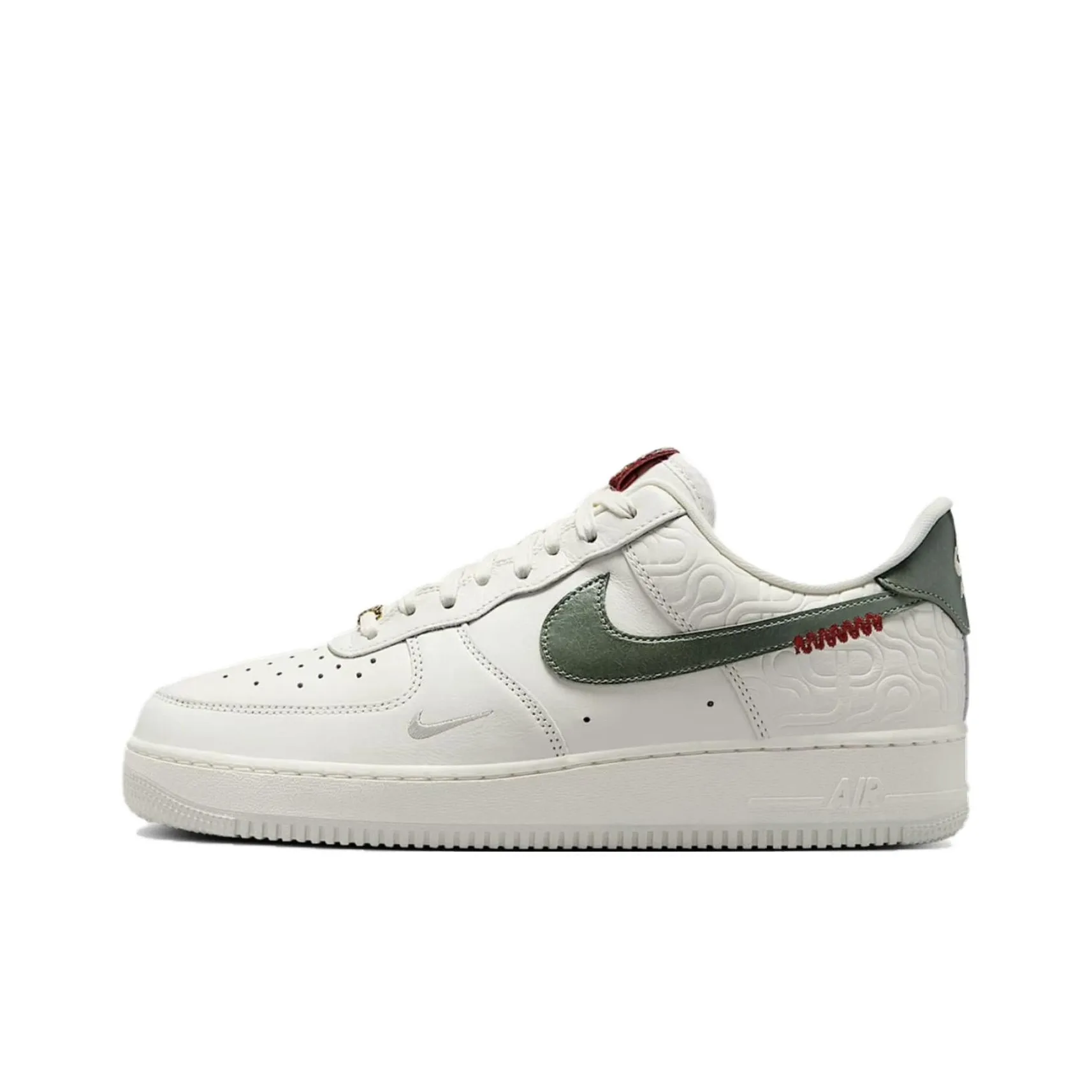 Nike Air FORCE 1 Slip-on Устойчивый к истиранию Низкий Топ Скейтбординг Мужской Белый