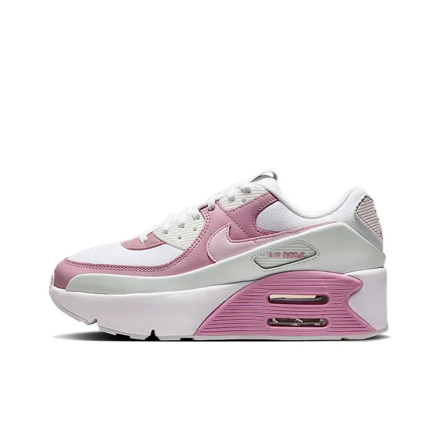 Nike Air Max 90 LV8 White Pink Foam Summit White Women's