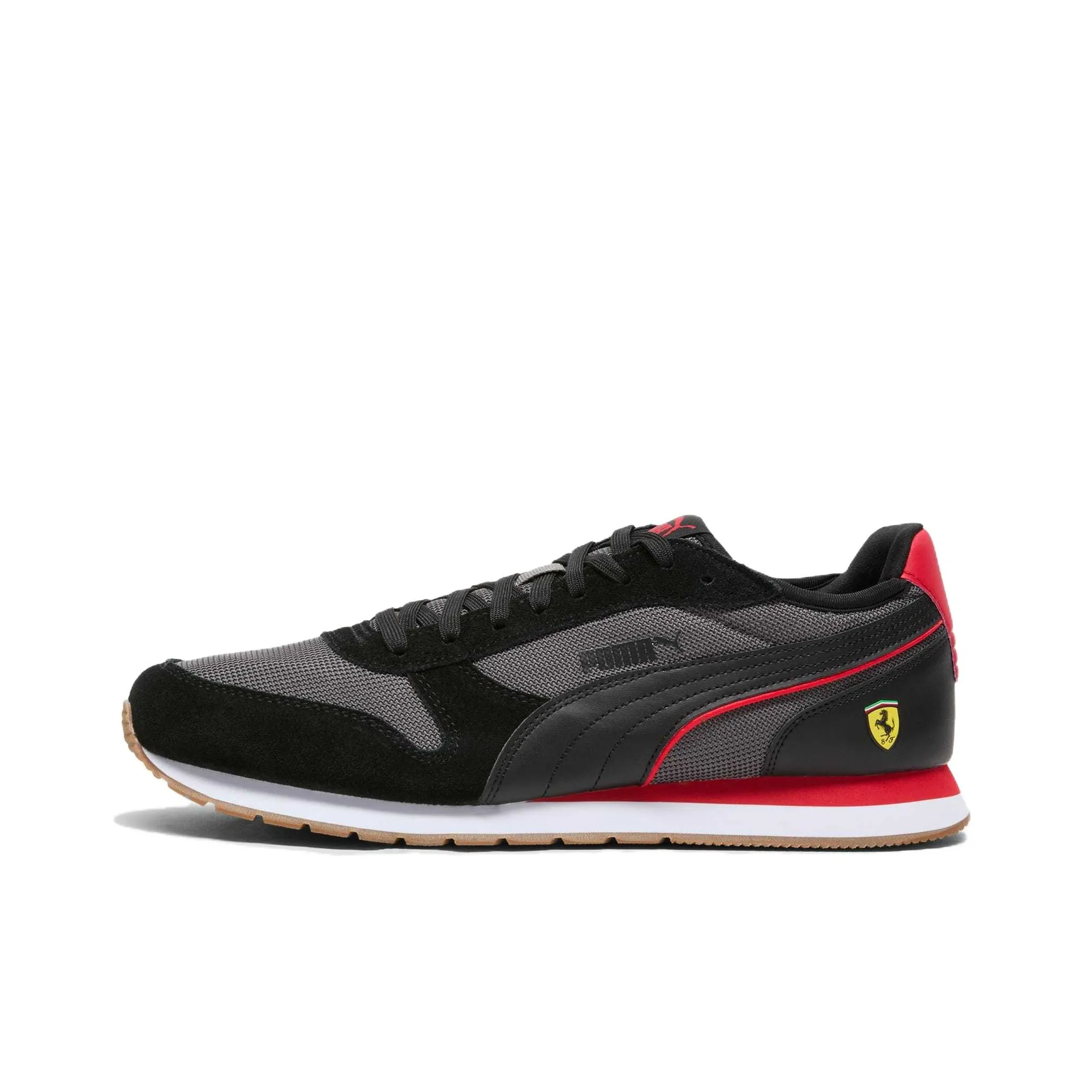 SCUDERIA FERRARI x PUMA ST MILER Low Top Casual Shoes Unisex Black