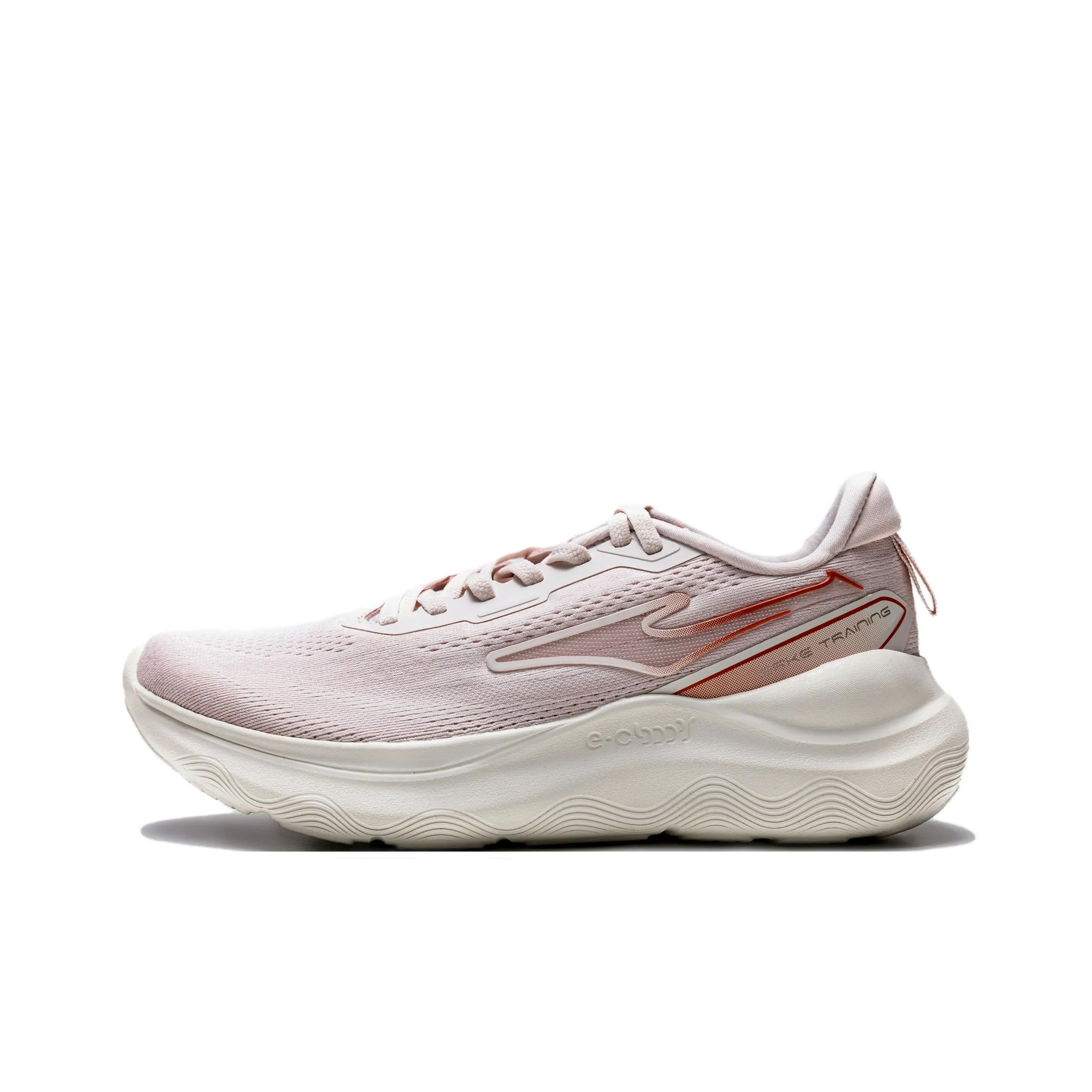 Erke Cushioning Wear Resistant Low Top Casual Running Shoes winter Women's Pink Gray Green