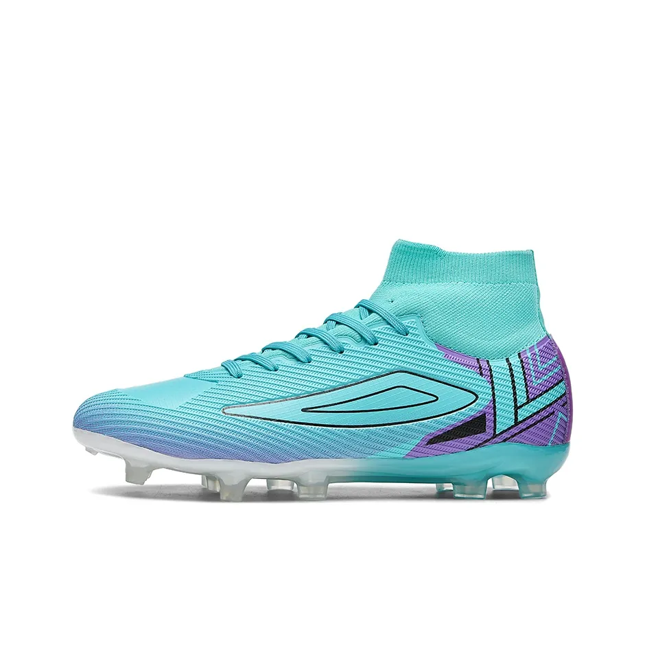 Keliqee Футбольные бутсы High Топ Синий Фиолетовый Унисекс