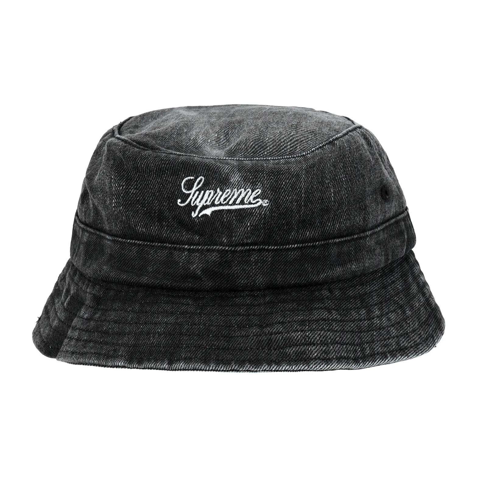 Supreme Хлопок Деним Панамы Унисекс Черный