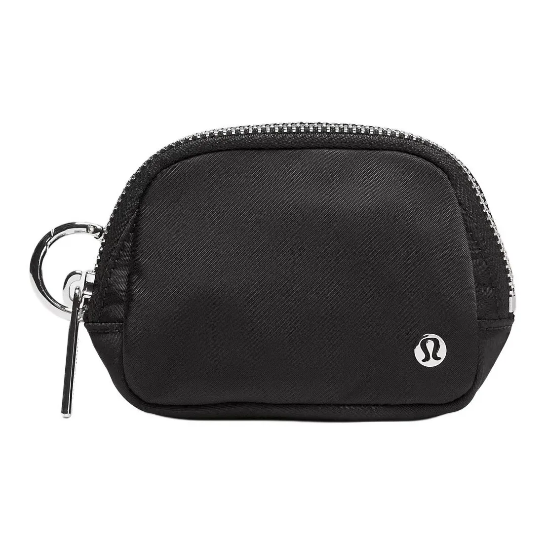 Lululemon Everywhere Нейлон Монета Кошелек Нано Унисекс Черный