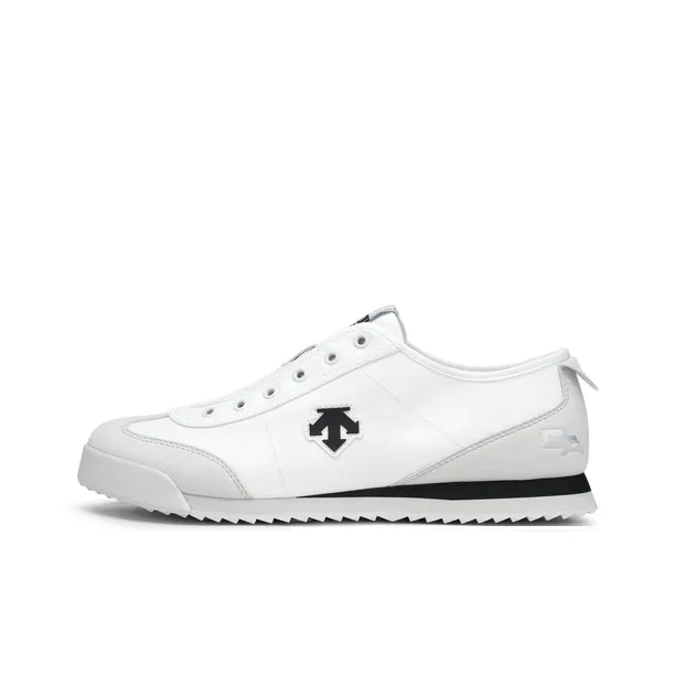 DESCENTE CHRON TEMPO Устойчивый к истиранию Низкий Топ Casual Мужской Белый