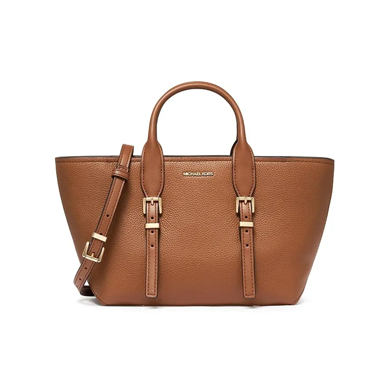 MICHAEL KORS MOORE Коровья кожа Тоут Сумка Сумка для покупок Сумка Маленькая Женская Коричневая