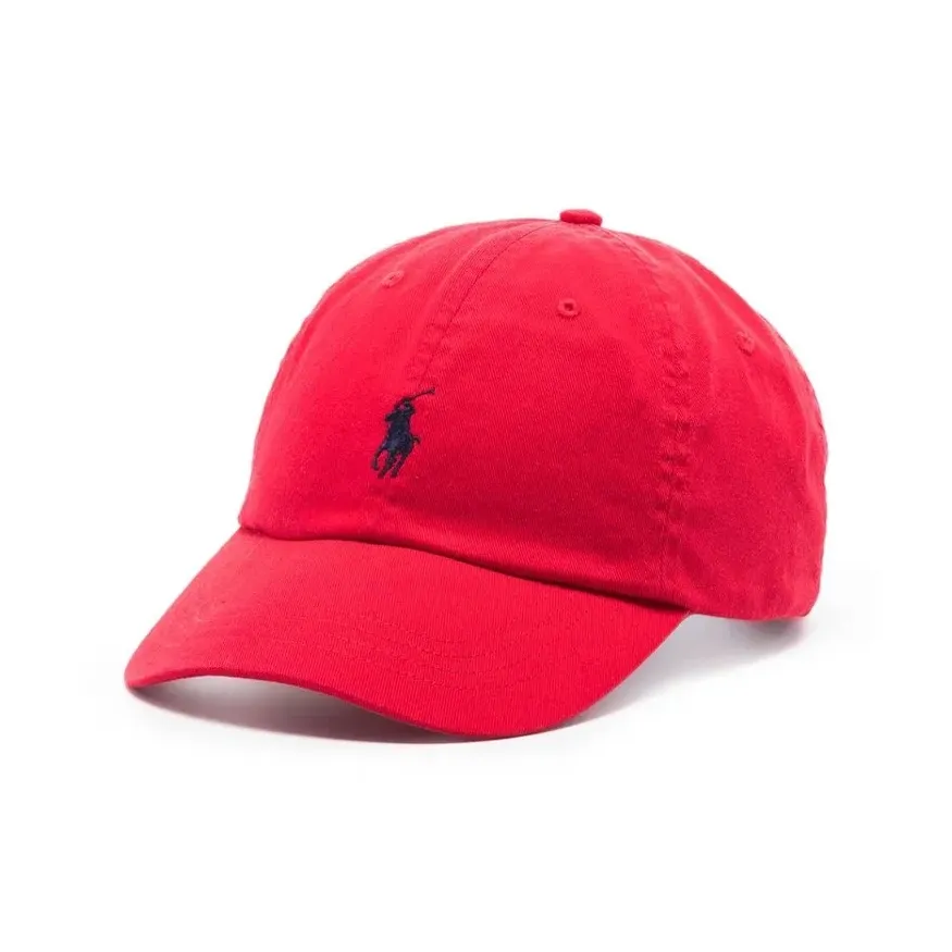 Polo Ralph Lauren Хлопковые кепки женские красный