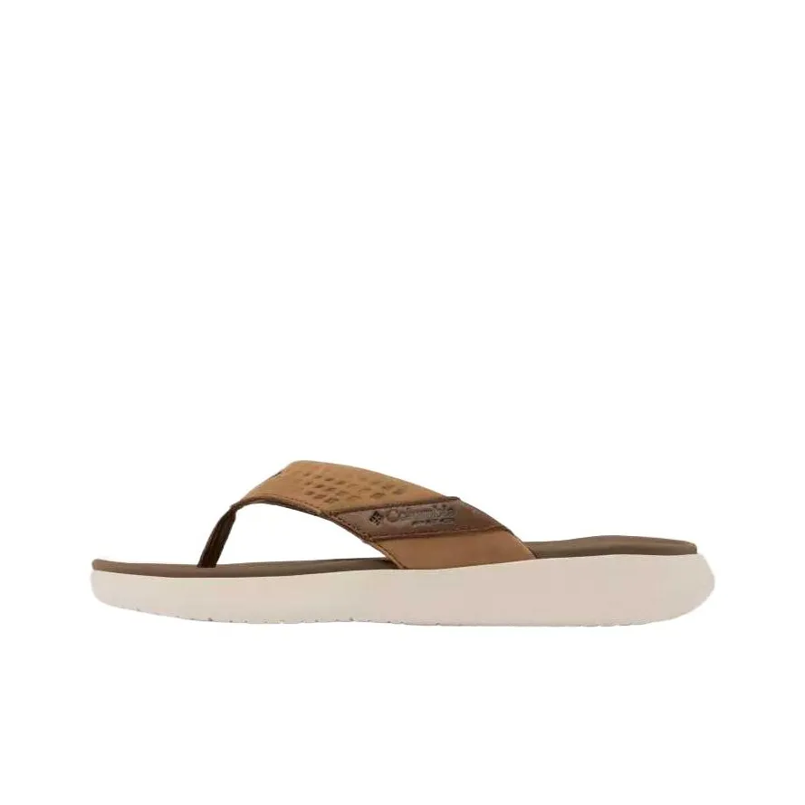 Columbia Quick Dry Flip Flops Men's Black Truffle