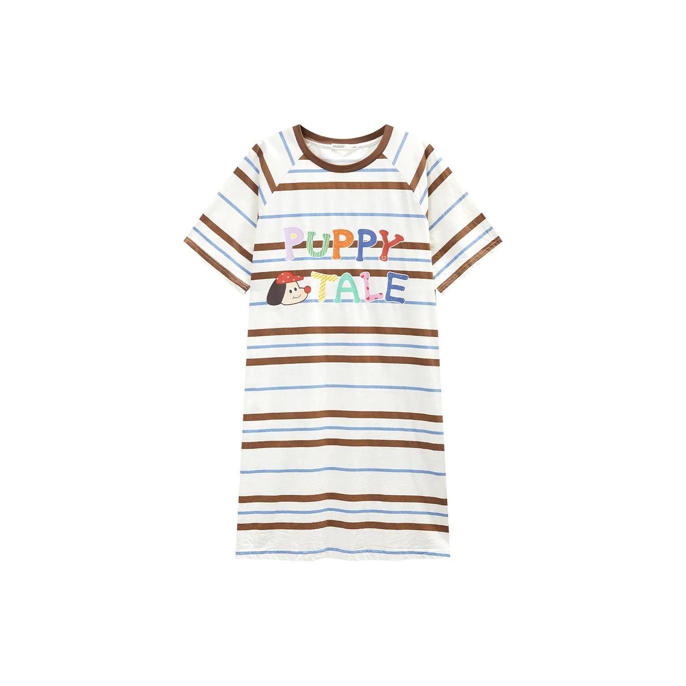 GUKOO Nightgown Women's Milk White
