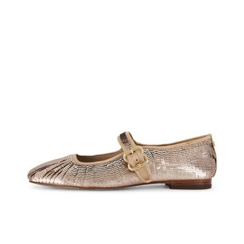 SAM EDELMAN Женские повседневные туфли, цвет шампанское золото, женские