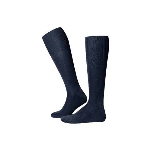 Falke 1 шт Морской синий Унисекс Колено высокие Носки