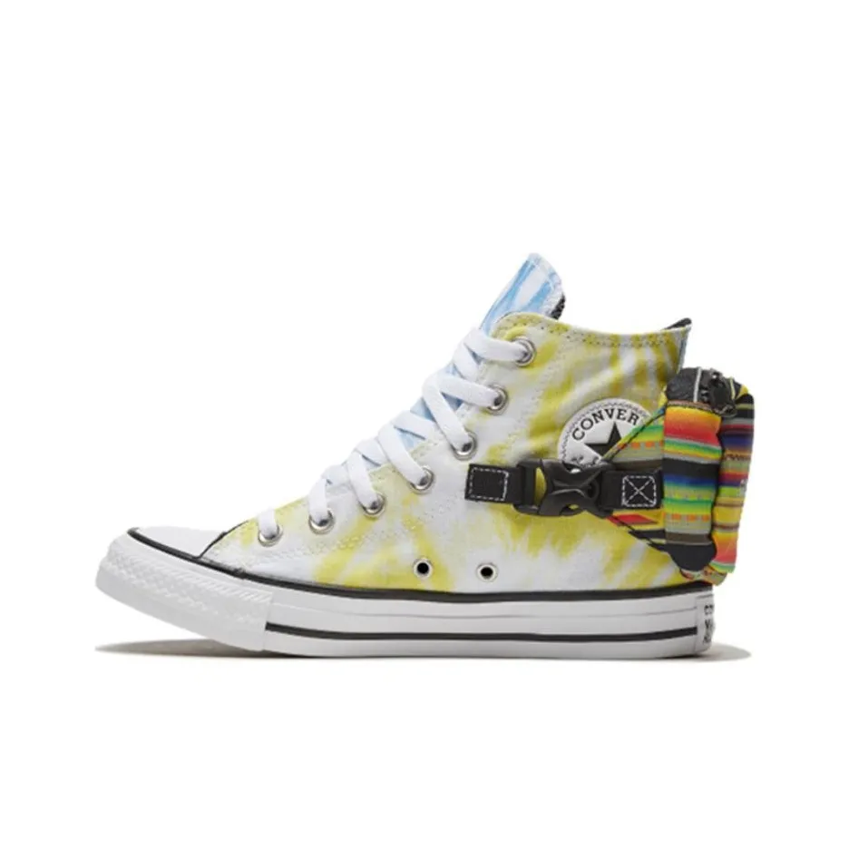 Converse Chuck Taylor All Star High 'Buckle Up   Rainbow Tie Dye' Women's