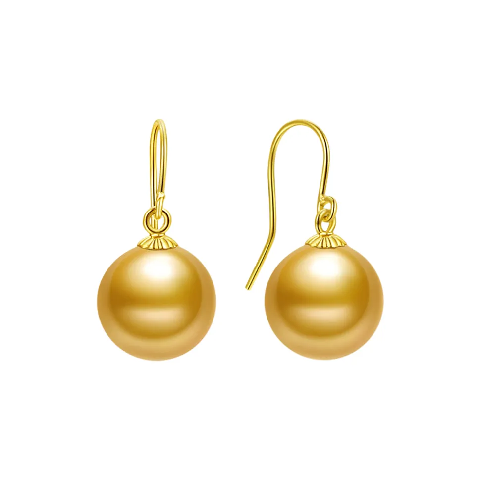 ME LUXE Pearl Hoop Earrings Classic And Versatile Elegance Unisex