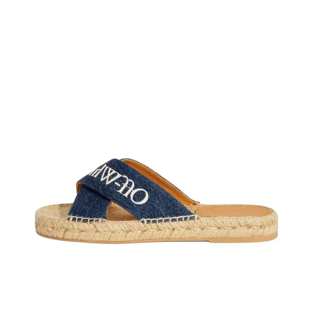 OFF WHITE Criss Cross Espadrilles Women's