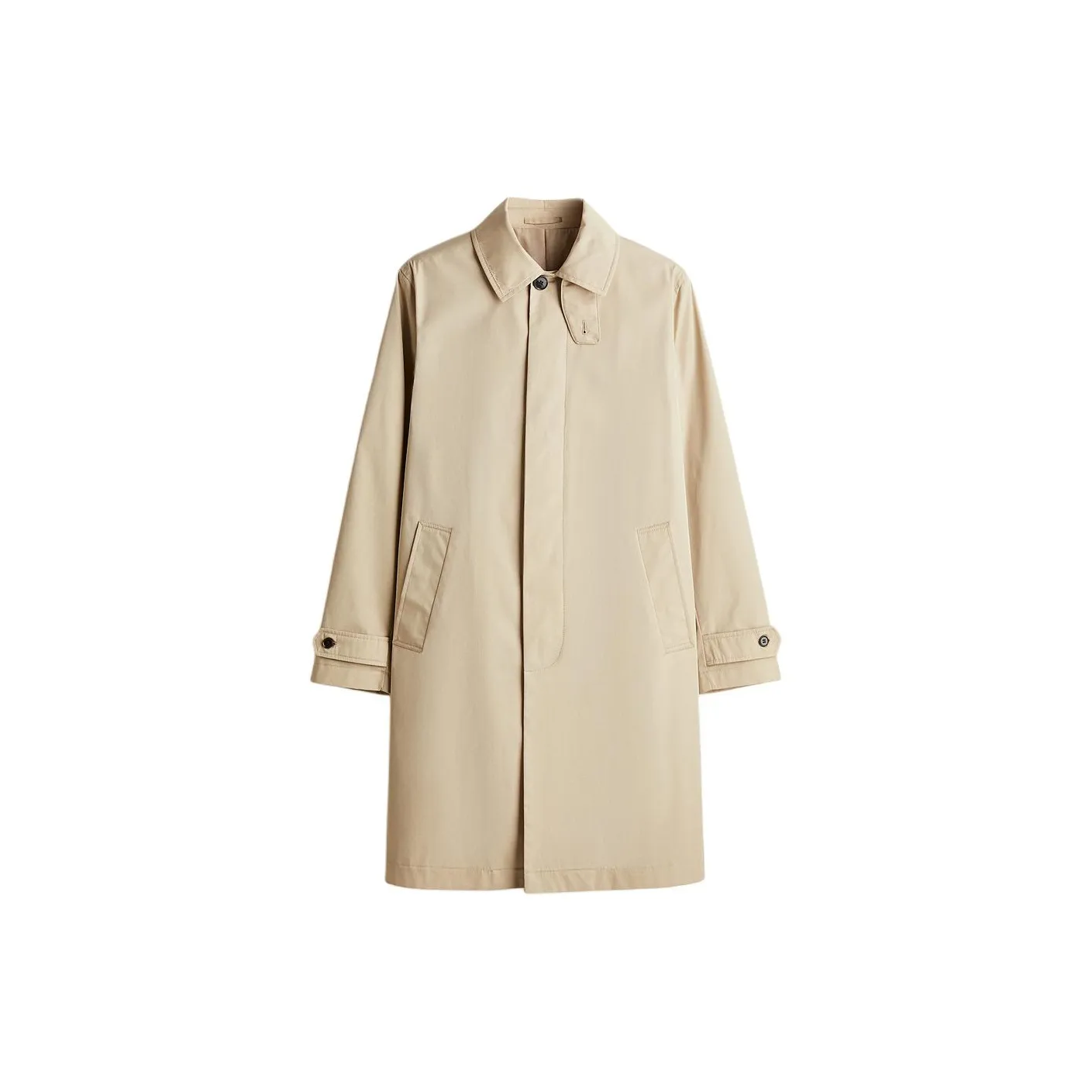 H M Бежевый Мужской Пальто