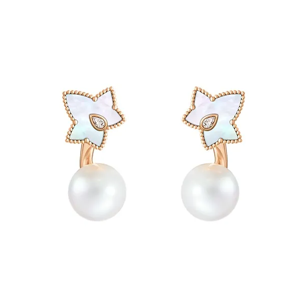 Lola Rose Белый Перламутр Серьги Women's White