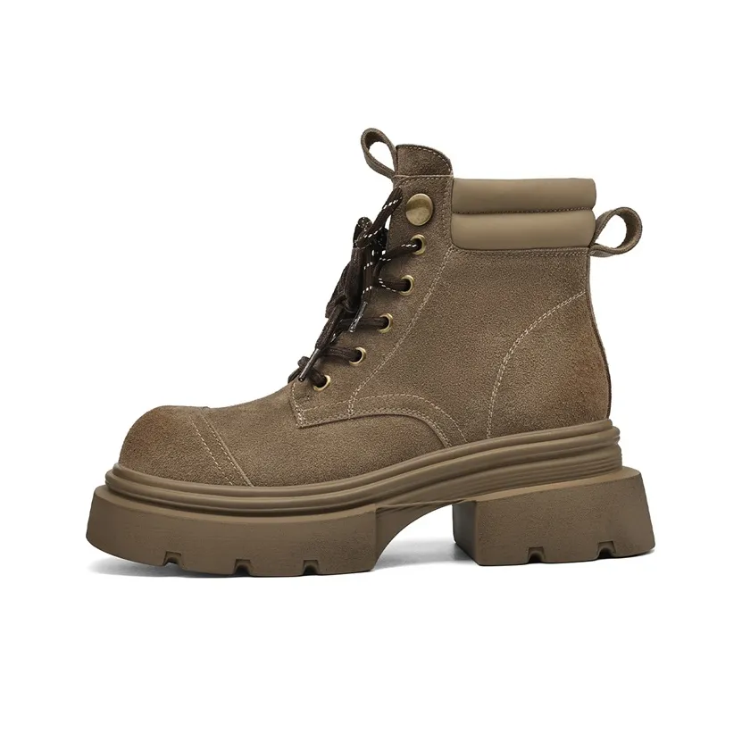 JOSINY Мартинсы Серый Высота каблука 6 см Женские