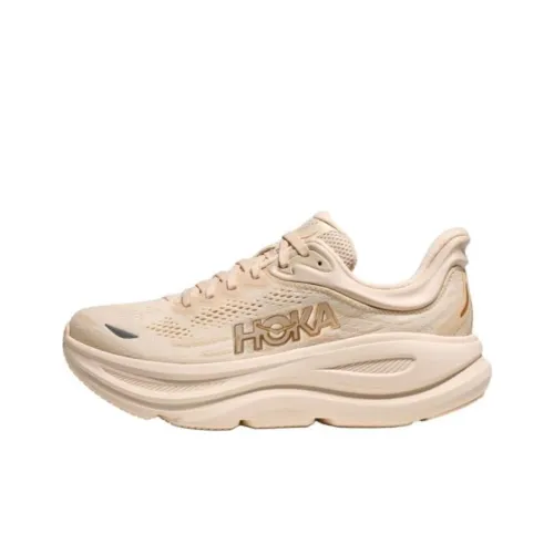 HOKA ONE ONE Bondi 9 Беговые кроссовки Низкие Бежевые Женские