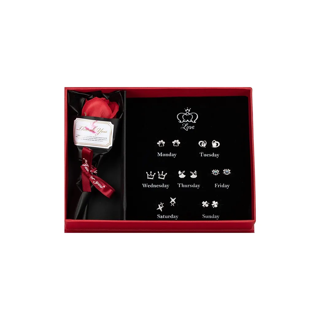 KMONADO 999 Fine Серебряный Ухо Заклепки Серьги-гвоздики Женские