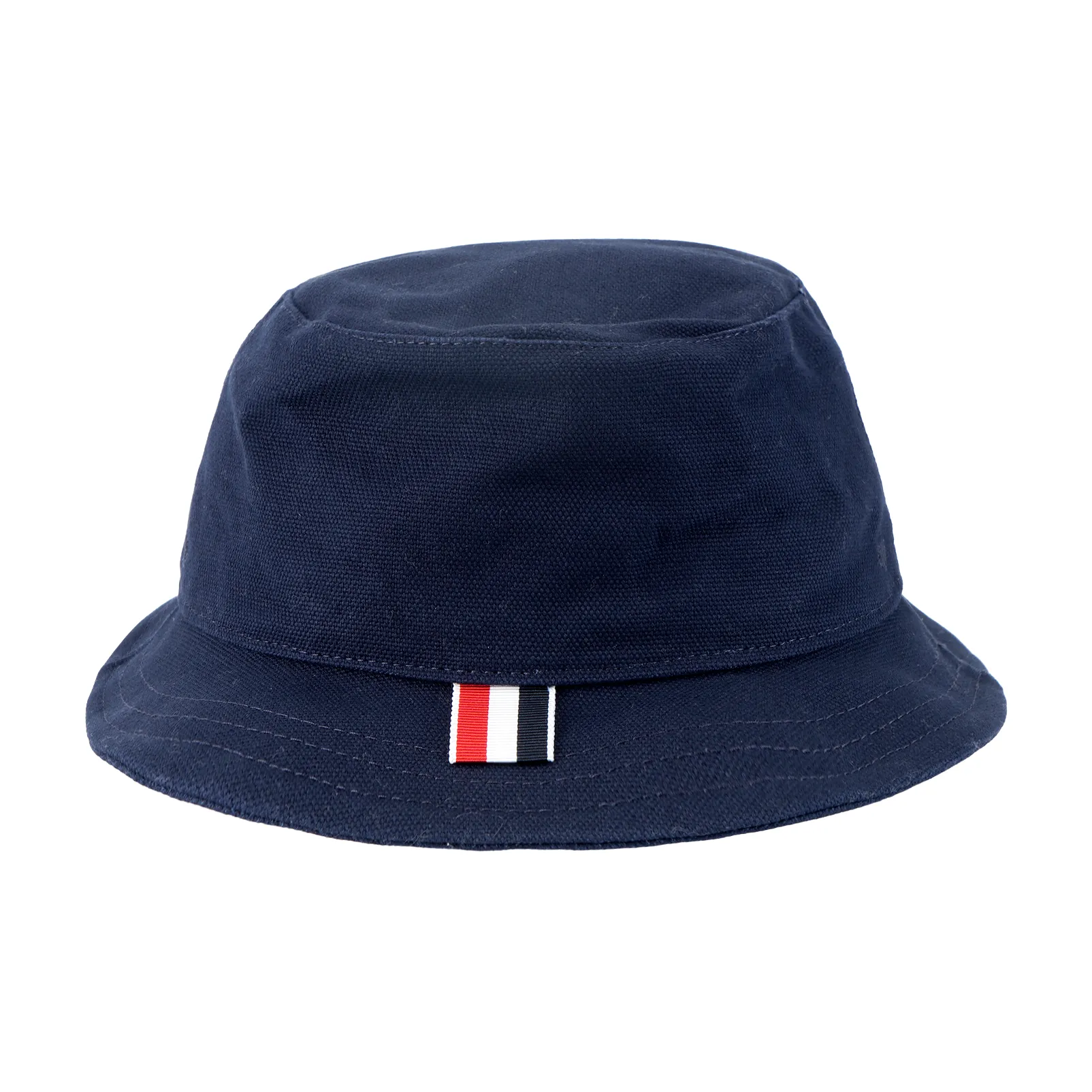THOM BROWNE· Cotton Bucket Hats Unisex Blue