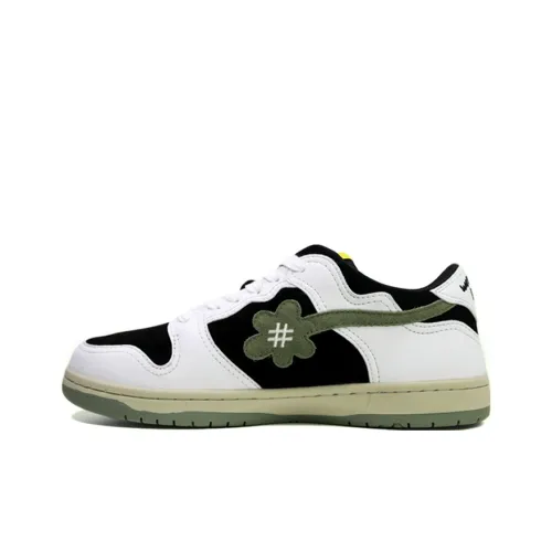 WATER THE PLANT Кроссовки для скейтбординга Low Top Белый трюфель Унисекс