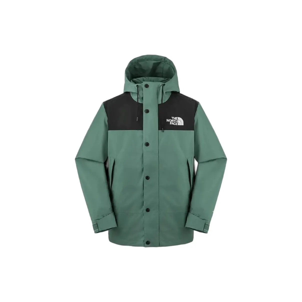 THE NORTH FACE City Outdoor Collection REIGN On Water-Resistant Windbreaker Jacket Men's Duck Green