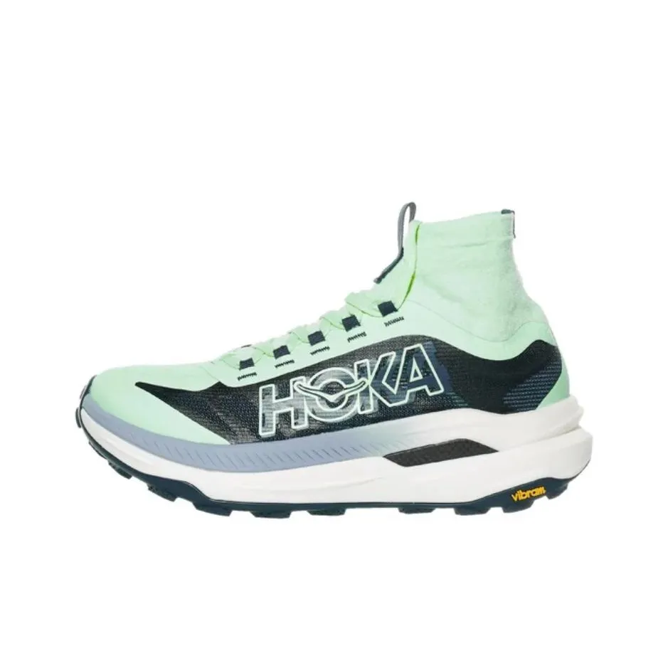 HOKA ONE ONE Tecton X 3 Mint Fluorite Varsity Navy Women's