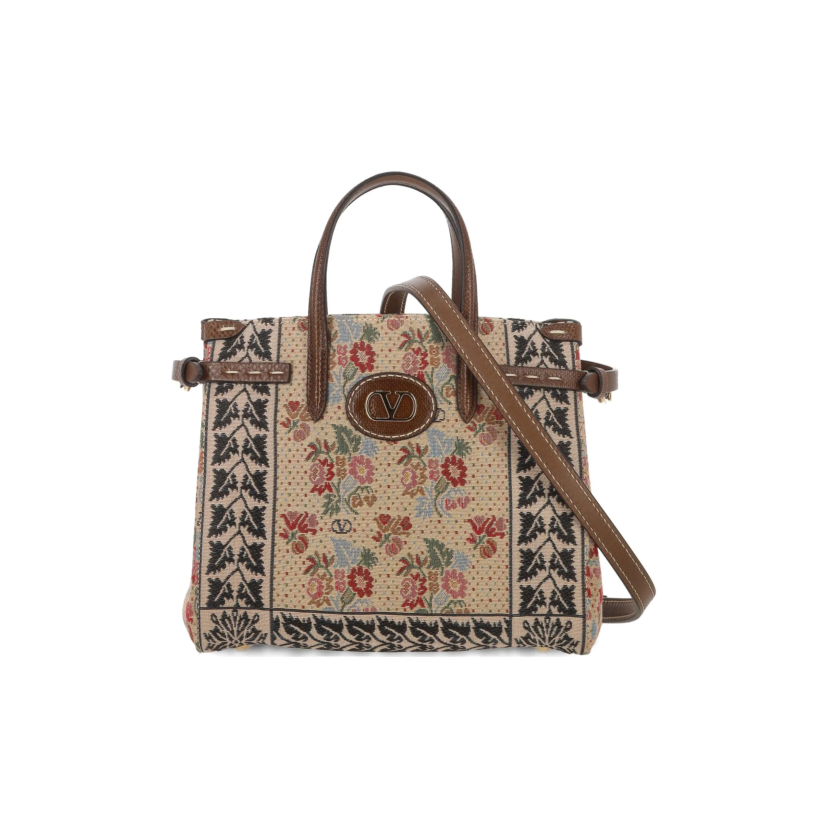 Valentino Antibes VLogo Signature Small Tote Bag