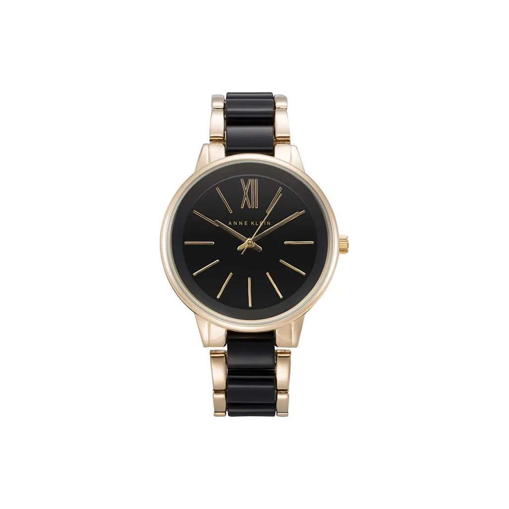 ANNE KLEIN ANNE KLEIN Наручные часы Кварцевый механизм Сплав Смола Ремешок 37 мм Белый циферблат Женские часы