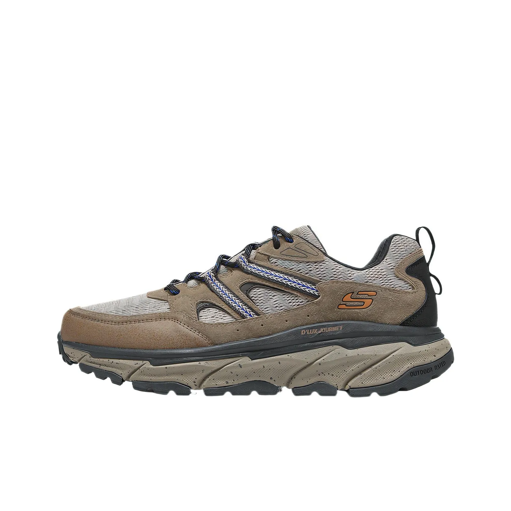 Skechers OUTDOOR MENS Низкий Топ Уличная Обувь Мужская Коричневый