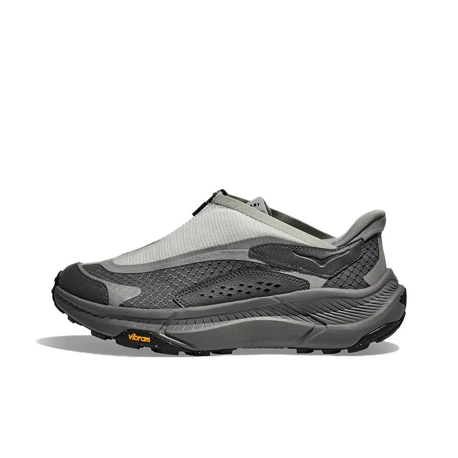HOKA ONE ONE Anti Slip Wear Resistant Low Top Casual Shoes Men's Gray