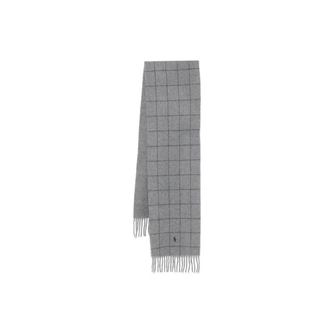 Polo Ralph Lauren Recycled Wool Nylon Knit Scarves Men's Gray