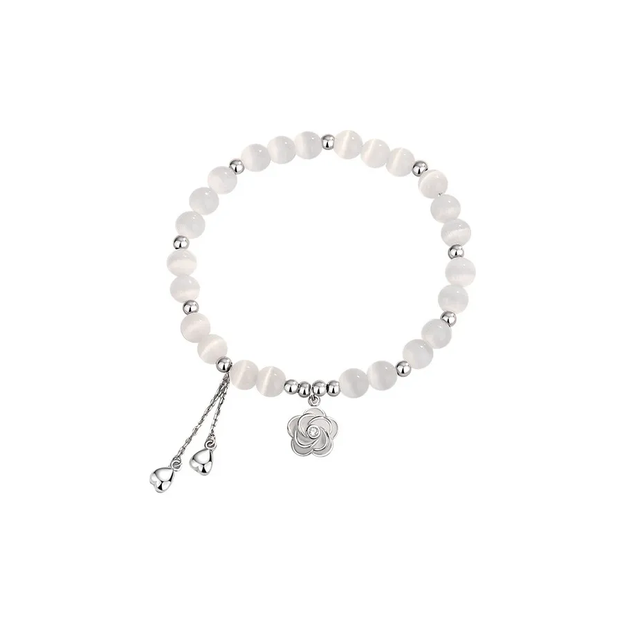 Regalrose Glass Cat Eye Bracelets Women's