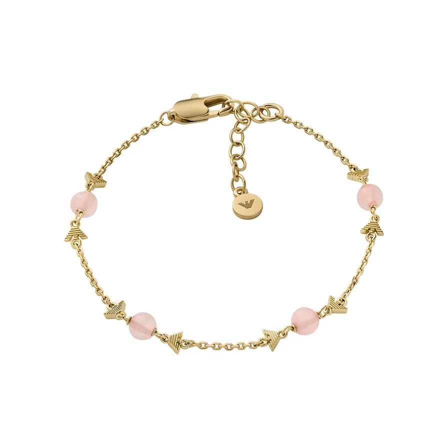 EMPORIO ARMANI Браслеты из латани Женские Золотые