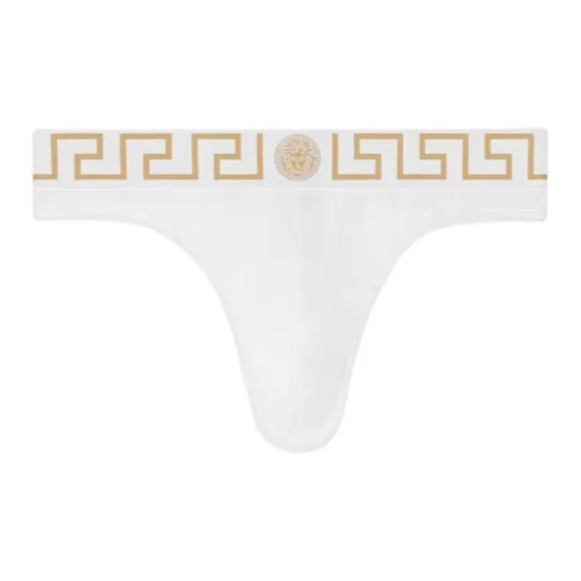 VERSACE Greca Border Thongs