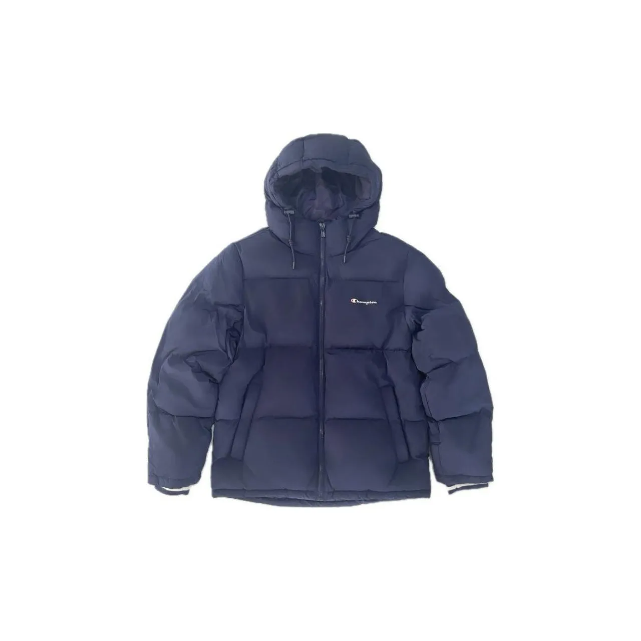 Champion Хлопковый пуховик Мужской Темно-синий