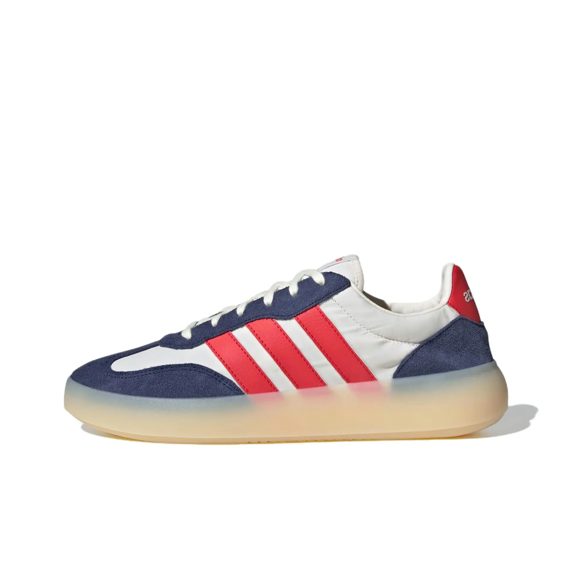 Adidas BARREDA Collection Низкие Кроссовки для Скейтбординга Мужские Белые Красные Синие