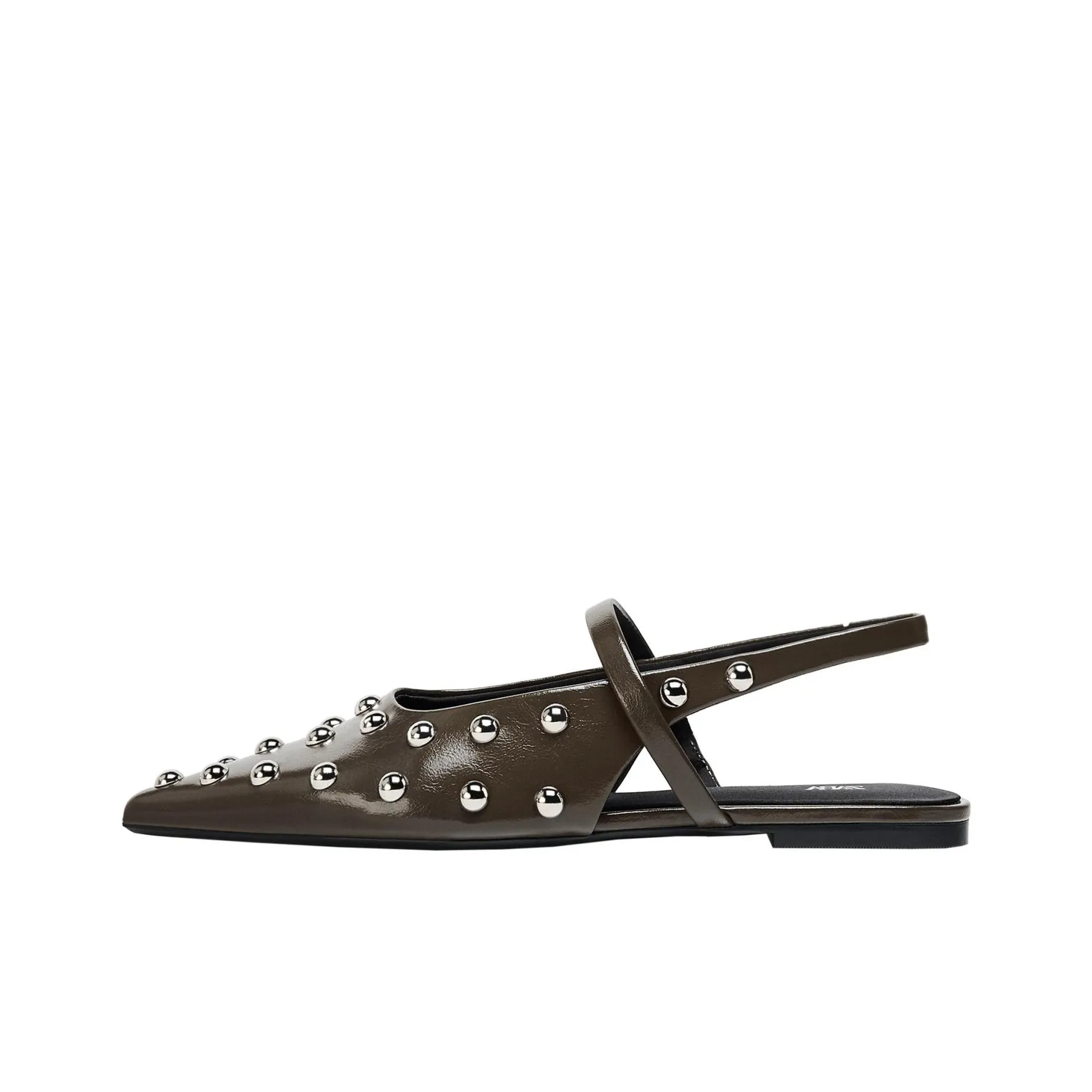 ZARA Повседневная обувь 1 см Женская Серый Коричневый